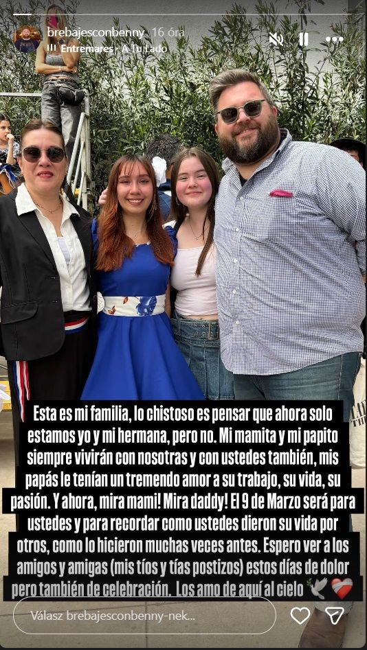 A gasztroinfluenszer Instagram-oldalán sorra gyülekeznek a gyászoló kommentek