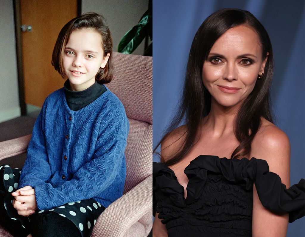Christina Ricci Wednesday Addams szerepét kapta meg gyerekként az Addams family – A galád családban. Ma is népszerű színésznő Hollywoodban. 