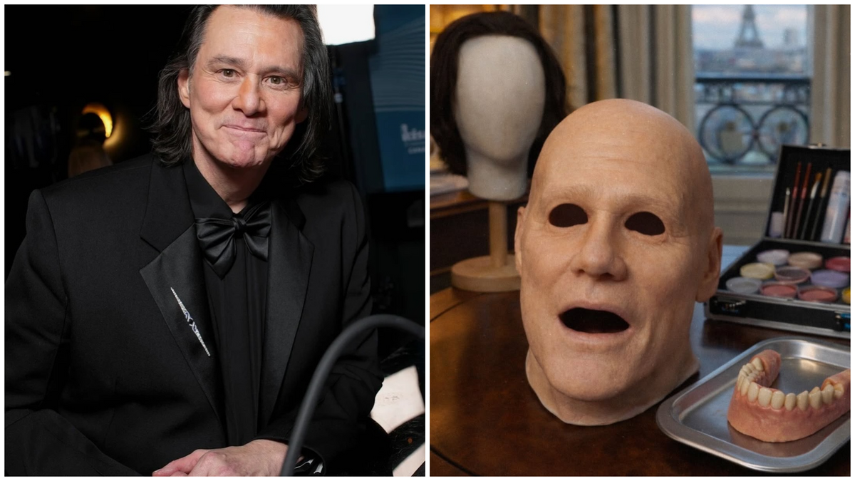 A világhírű sminkmester, Alexis Stone azt állítja, ő volt Jim Carrey a César-gálán