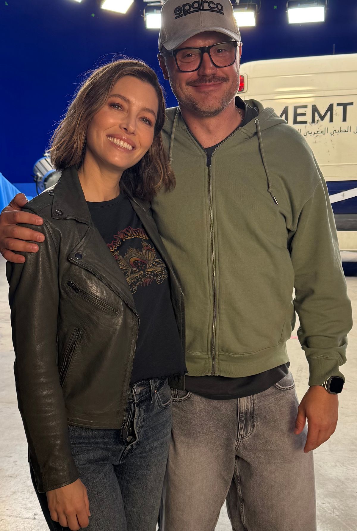 Ágoston Zsombor és Jessica Biel hamar megkedvelték egymást