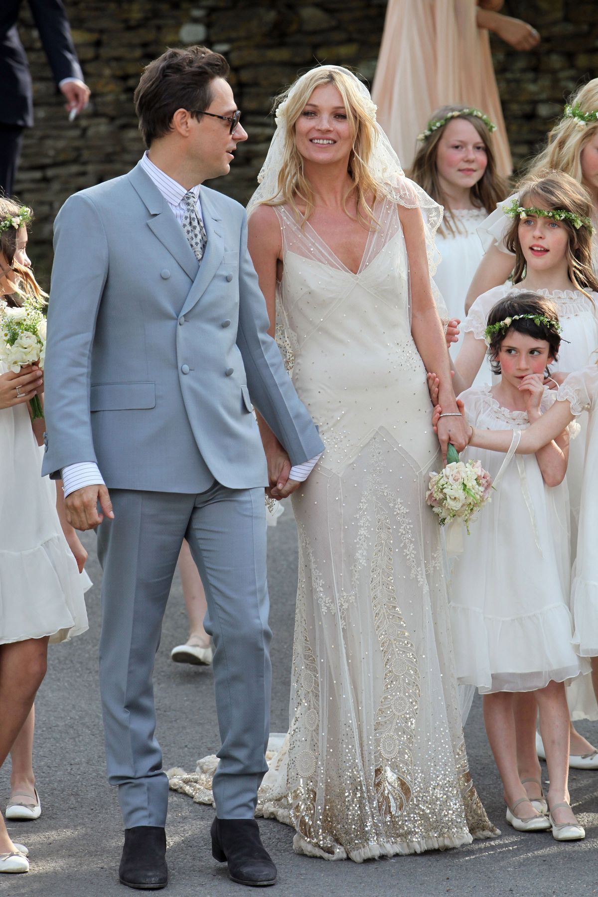 Kate Moss esküvői ruhája