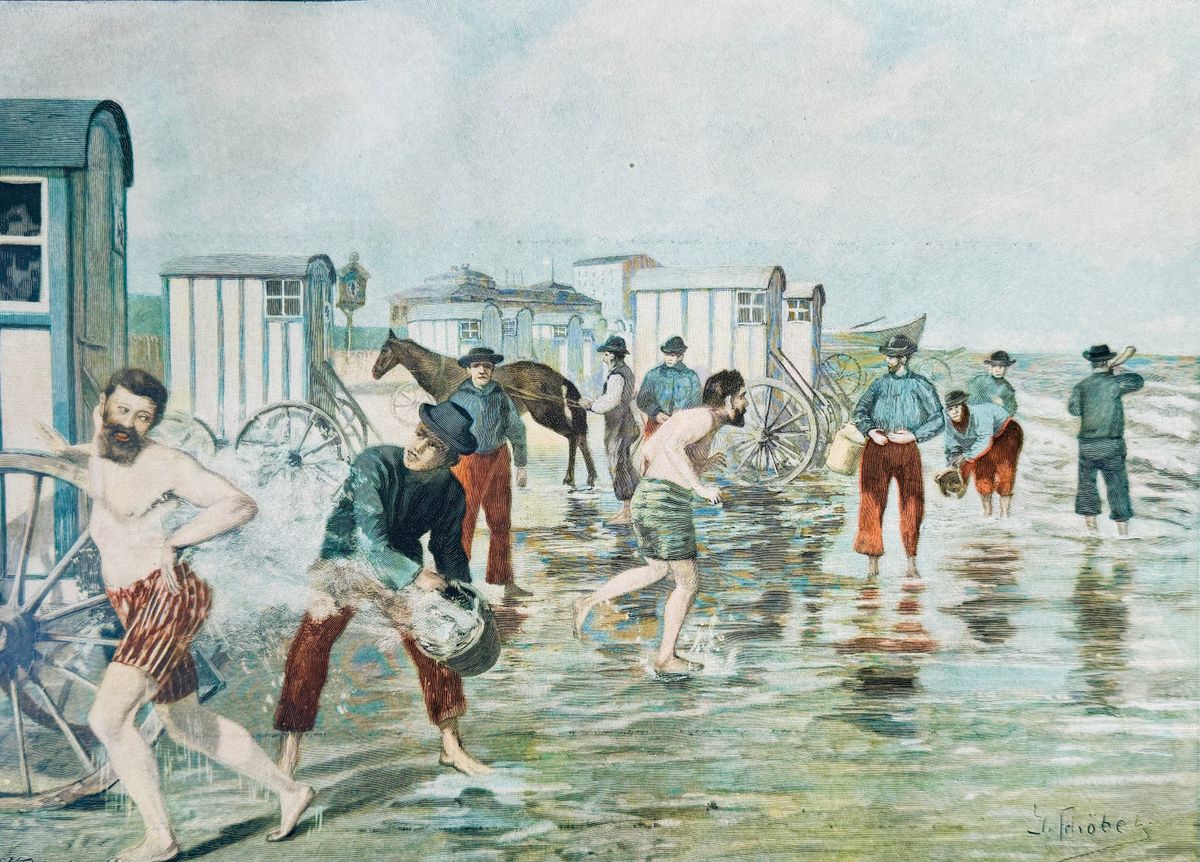 Strand régen, a viktoriánus korban