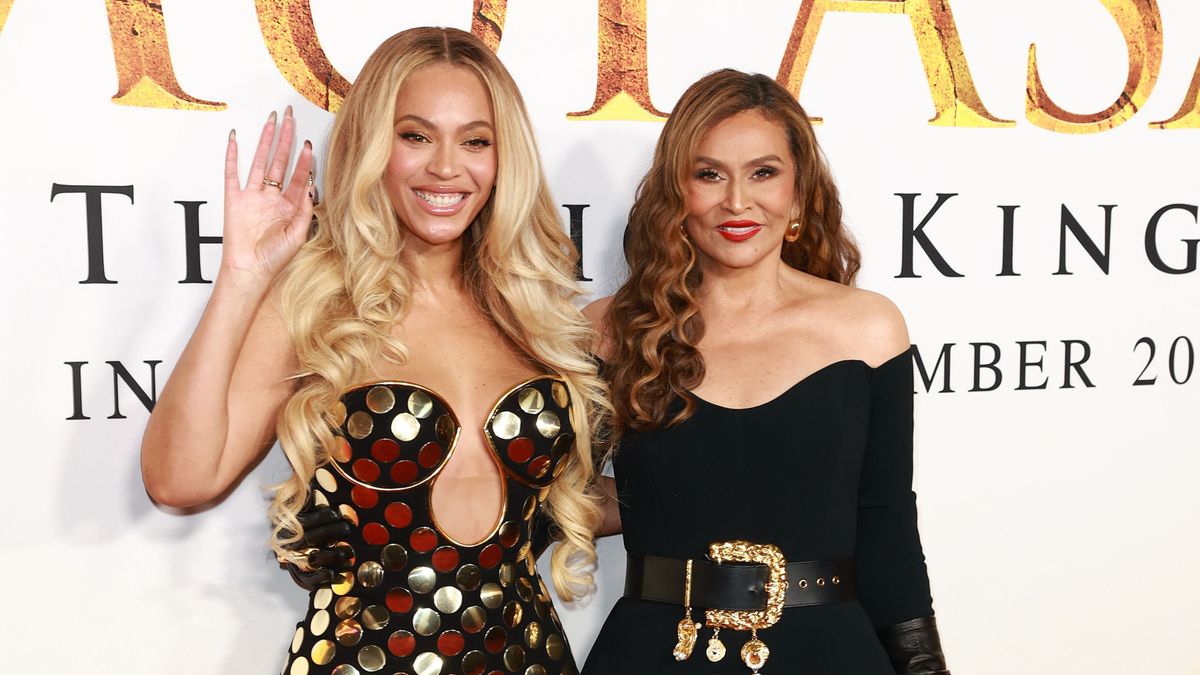 HOLLYWOOD, CALIFORNIA - DECEMBER 09: (L-R) Beyoncé
and Tina Knowles attend the Los Angeles premiere of Disney's "Mufasa: The Lion King" at Dolby Theatre on December 09, 2024 in Hollywood, California. (Photo by Matt Winkelmeyer/GA/The Hollywood Reporter via Getty Images)
