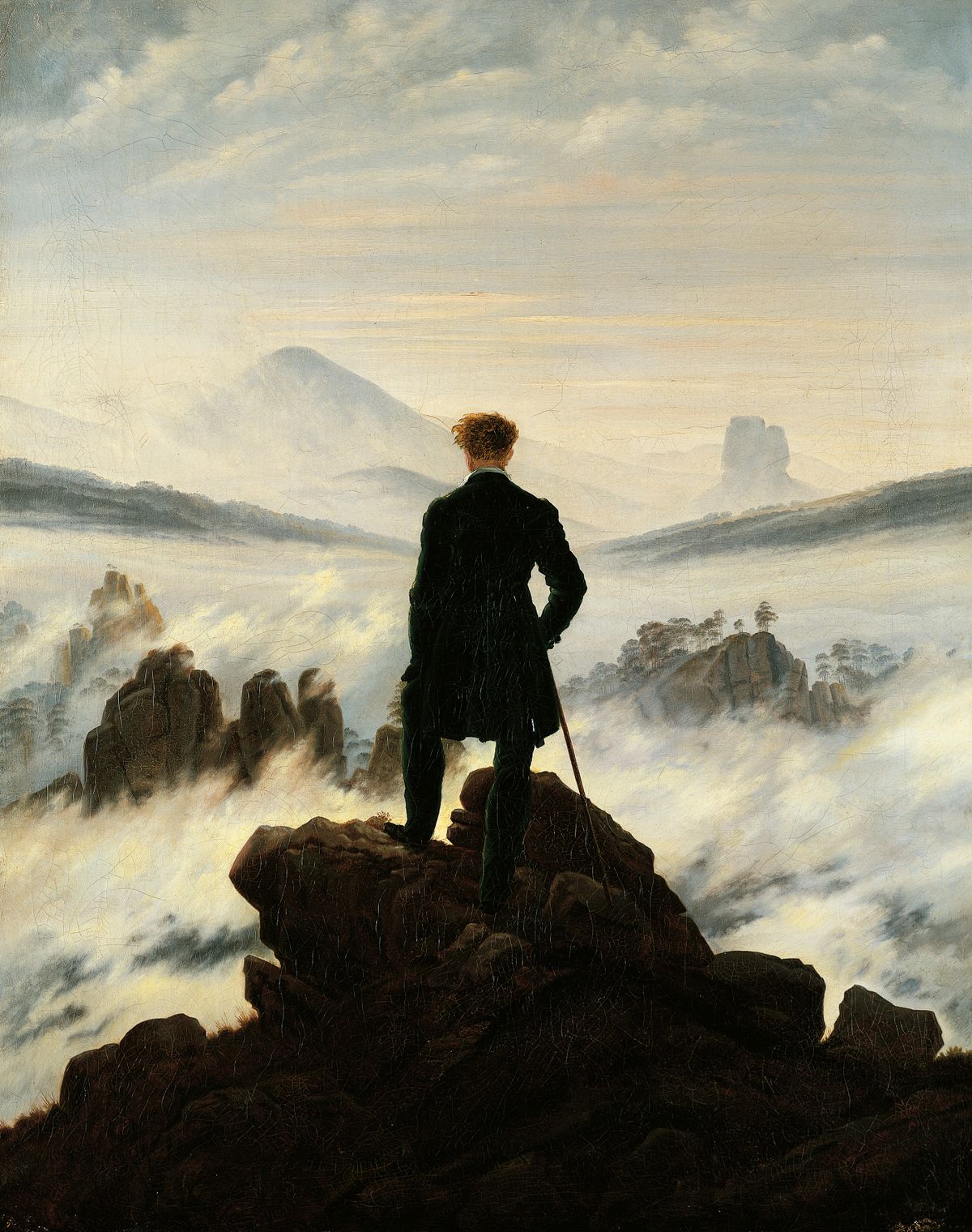 Caspar David Friedrich: Vándor a ködtenger felett