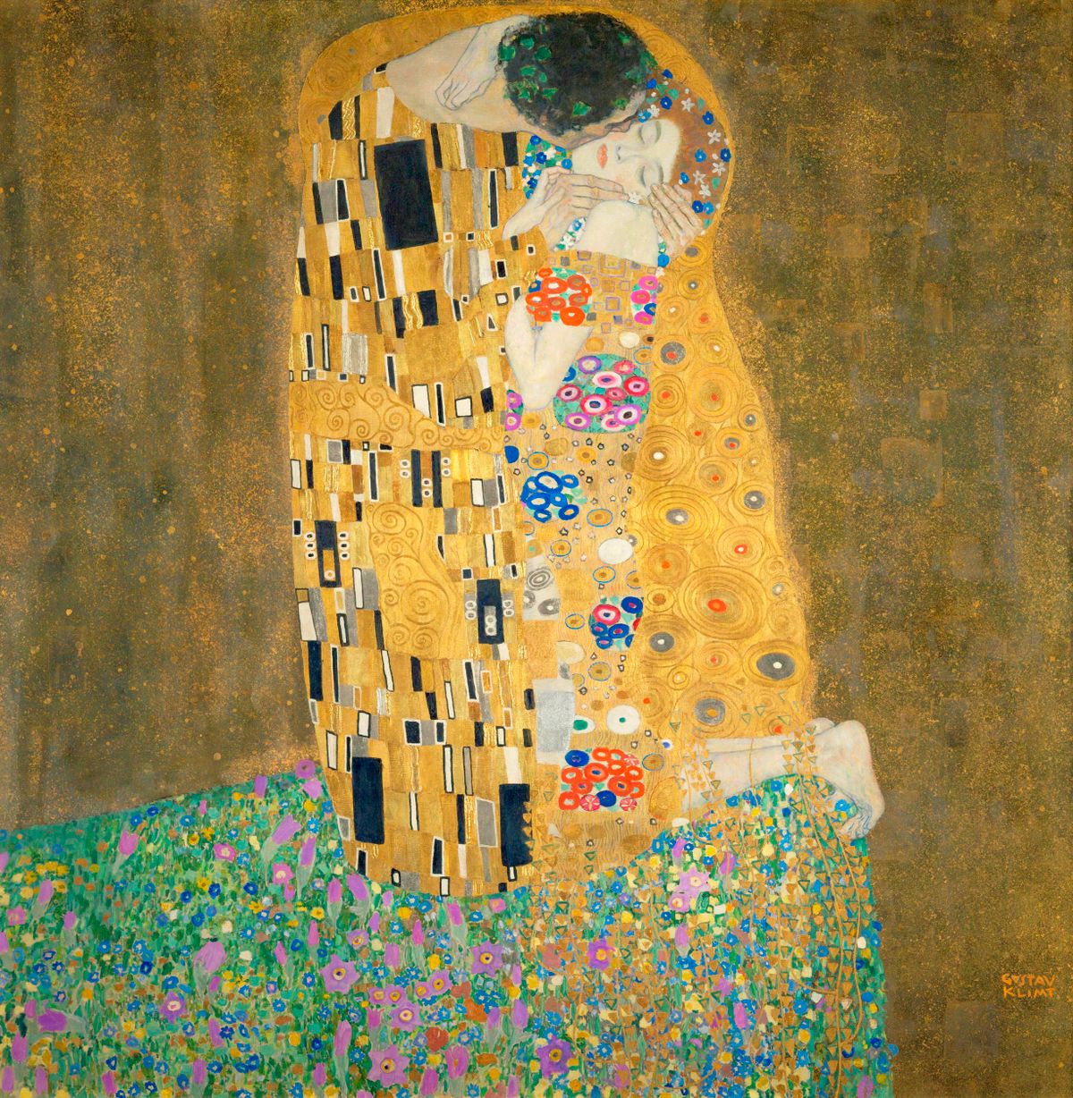 Gustav Klimt: A csók
