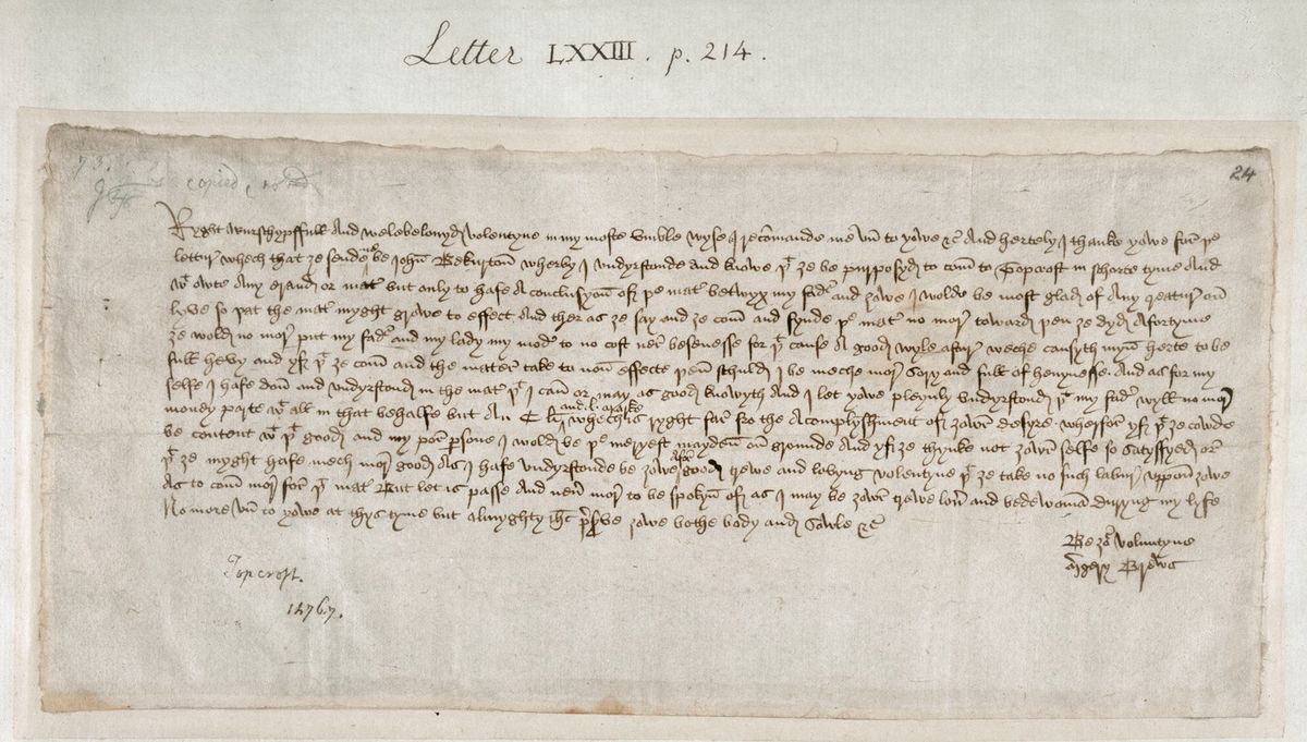 A világ legrégebbi szerelmes levele