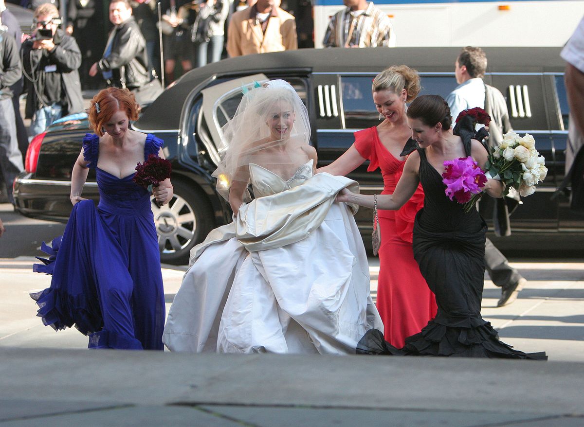 A sztárok menyasszonyi ruhái közül Carrie ruhája legendás