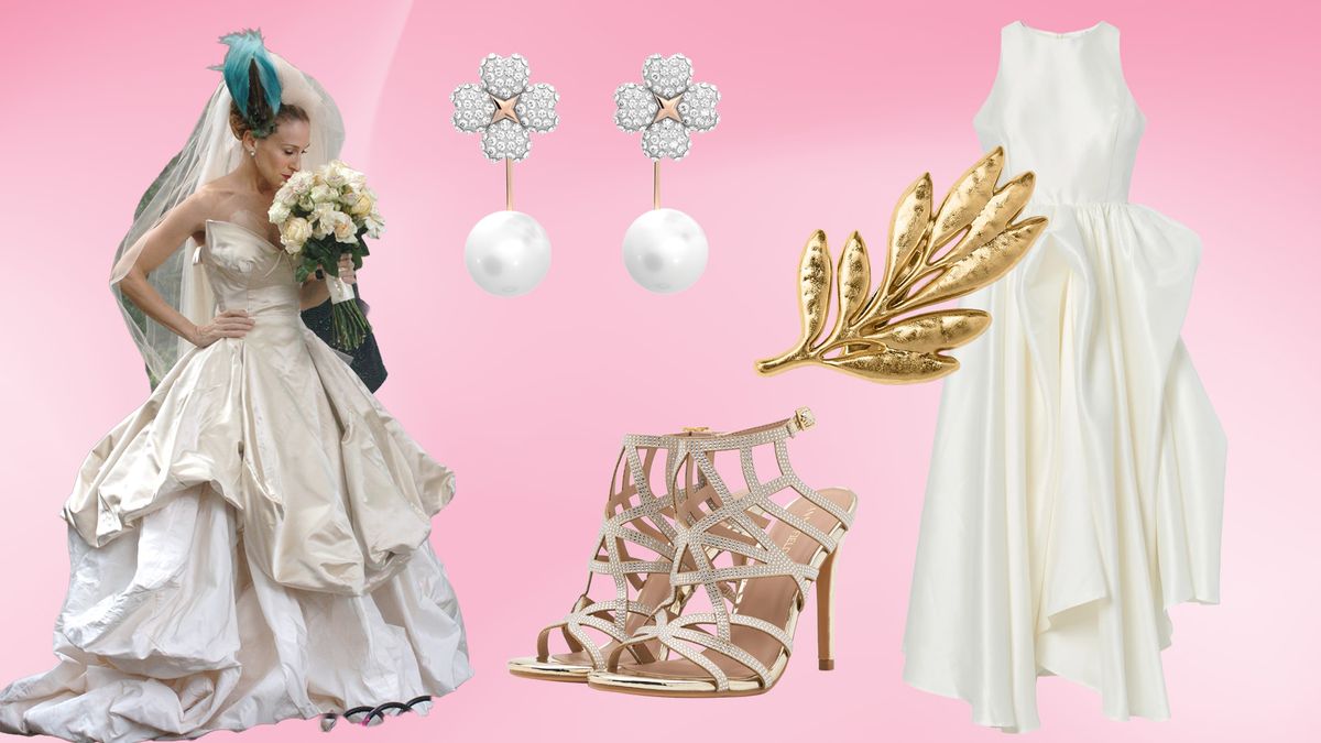 Carrie Bradshaw menyasszonyi ruhája