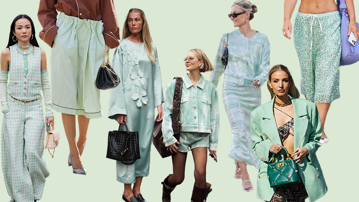 millennial mint  mentazöld divattrend 2026