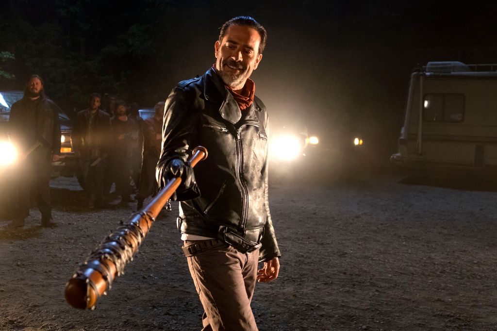 2016-ban, mint Negan a The Walking Dead sorozatban.