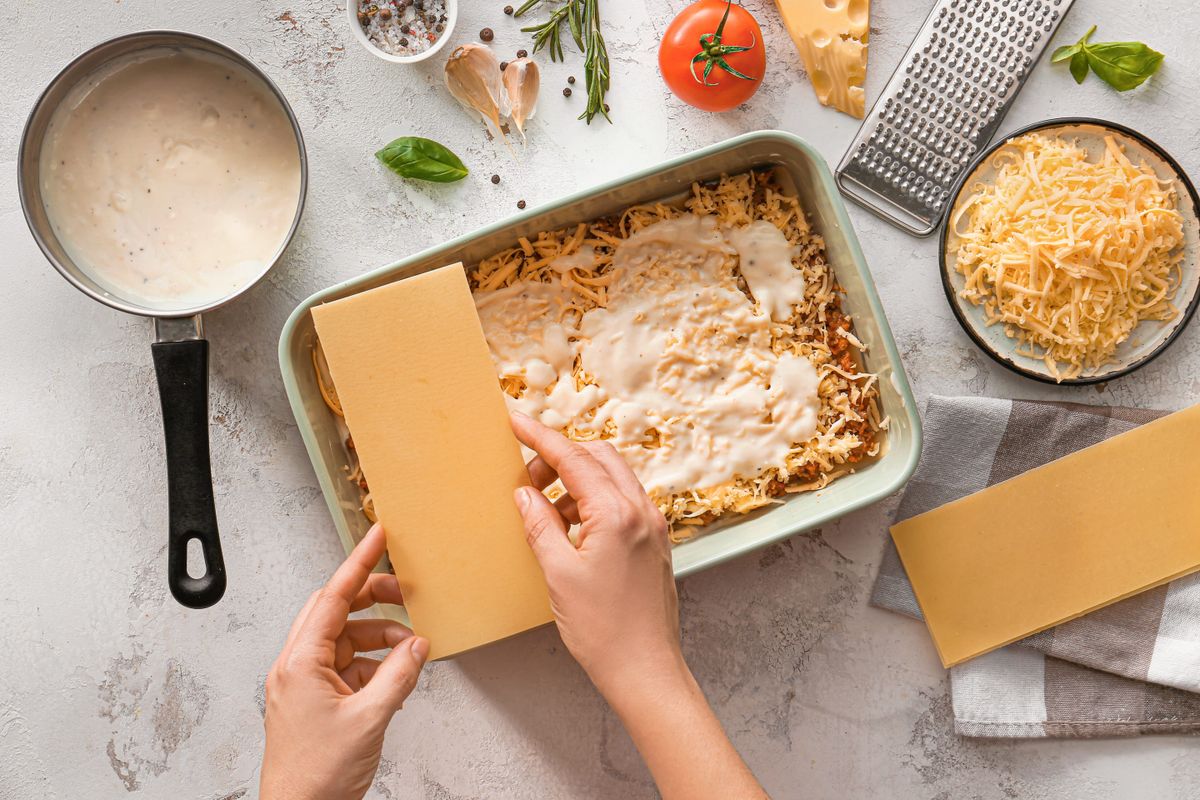  húsmentes lasagne recept