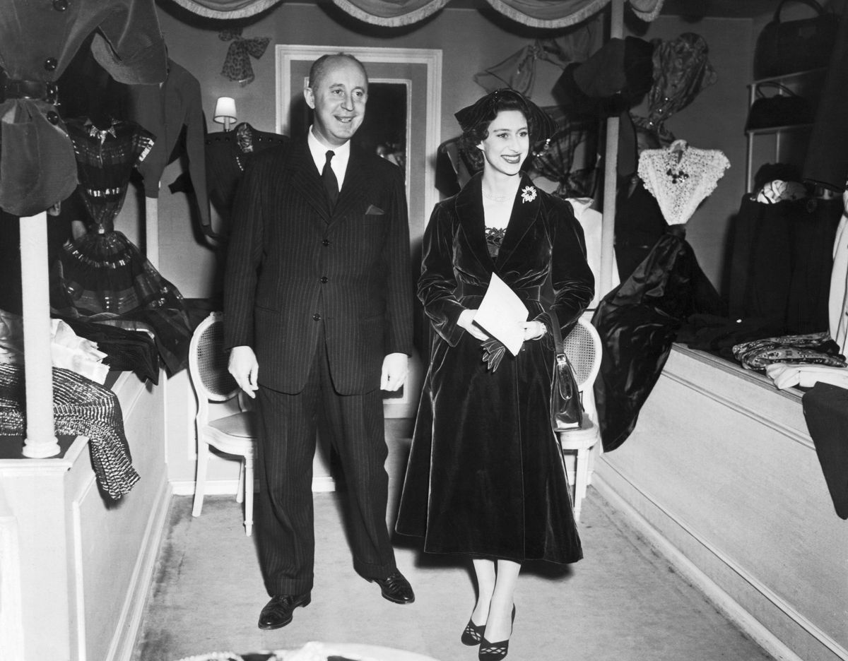 Margit hercegné és Christian Dior