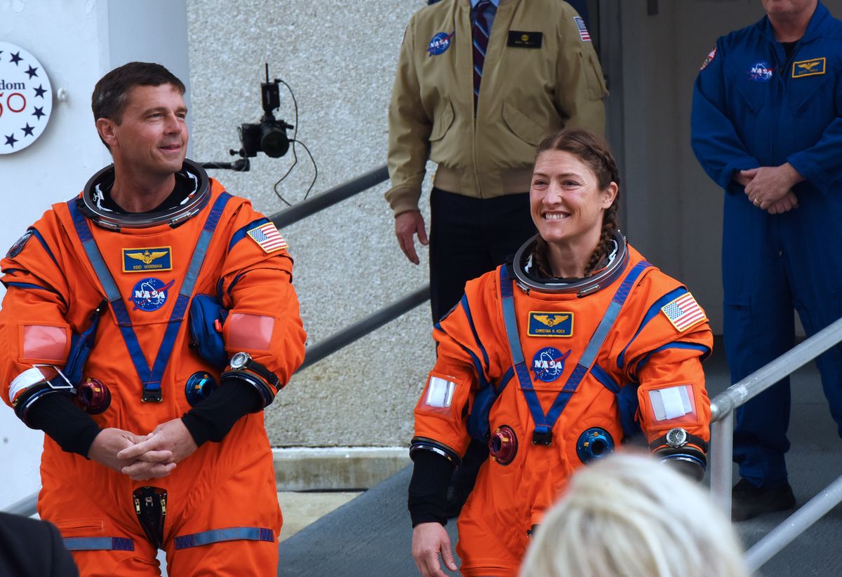 Christina Koch az első női űrhajós aki eljutott a Hold másik oldalára. 