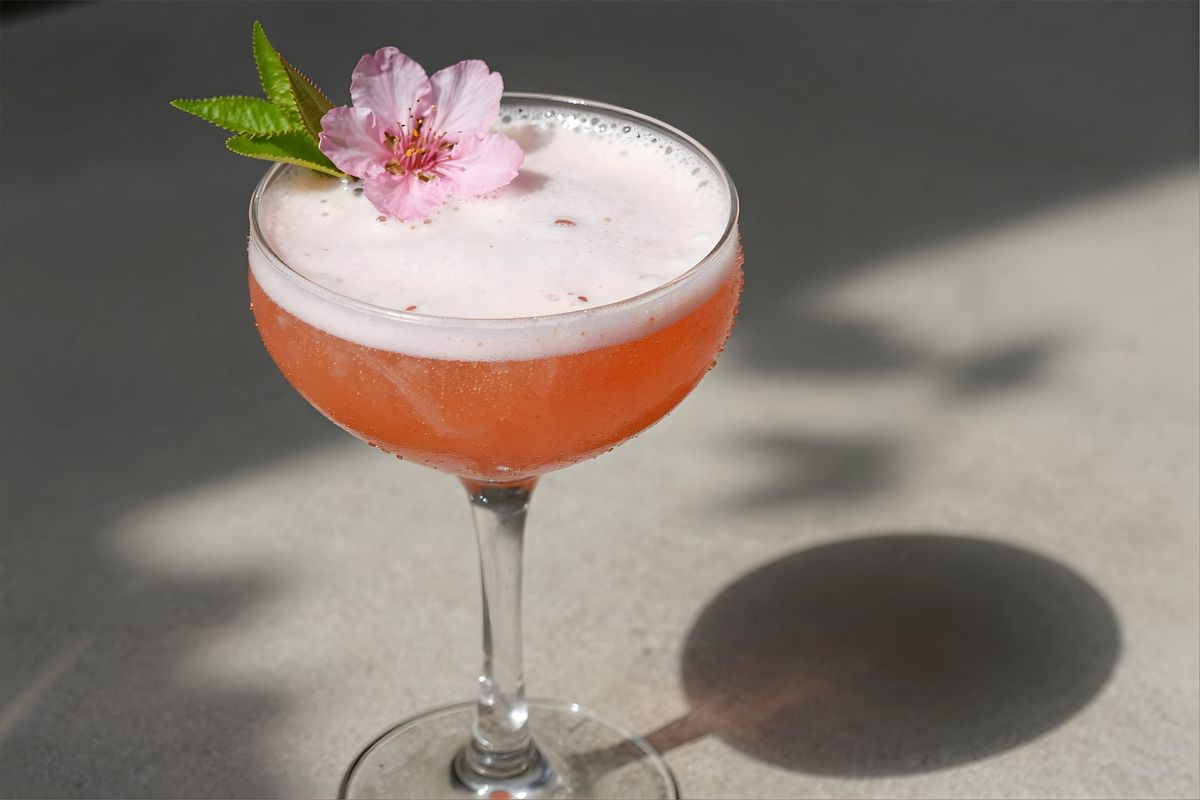 tavaszi koktélok – Rebarbra Streisand-koktél
