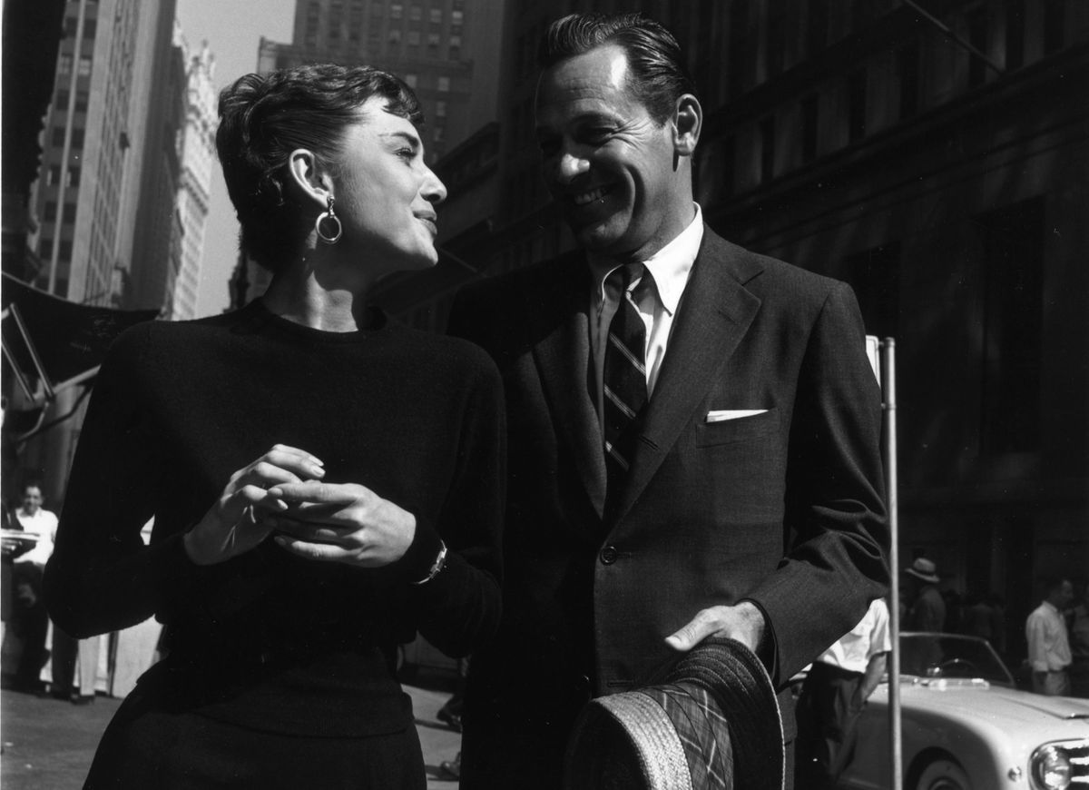 Audrey Hepburn (1929-1993) és William Holden (1918-1981) 1953-ban.