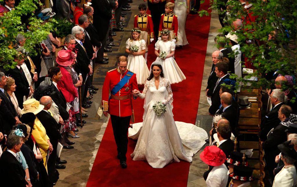 Vilmos herceg és Katalin hercegné 2011. április 29-én keltek egybe Londonban.