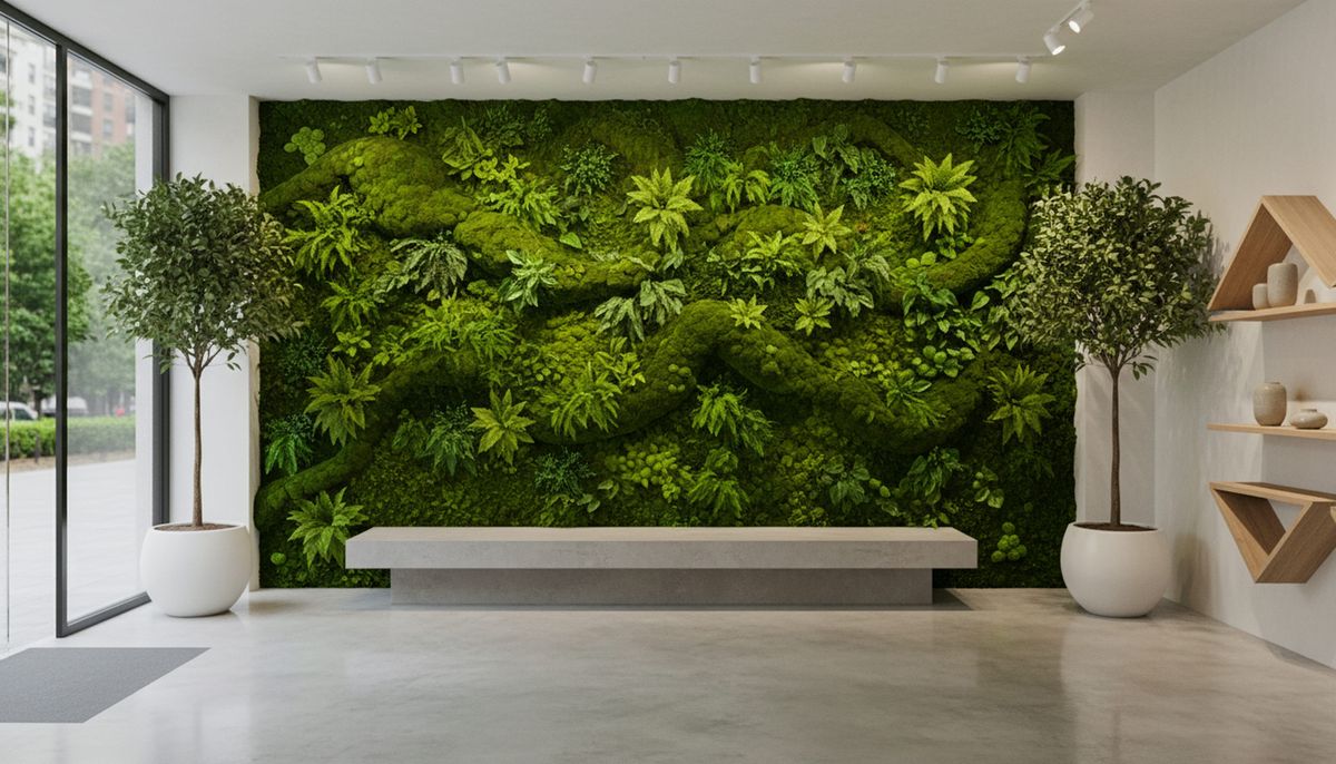 beltéri növényfal előnyei