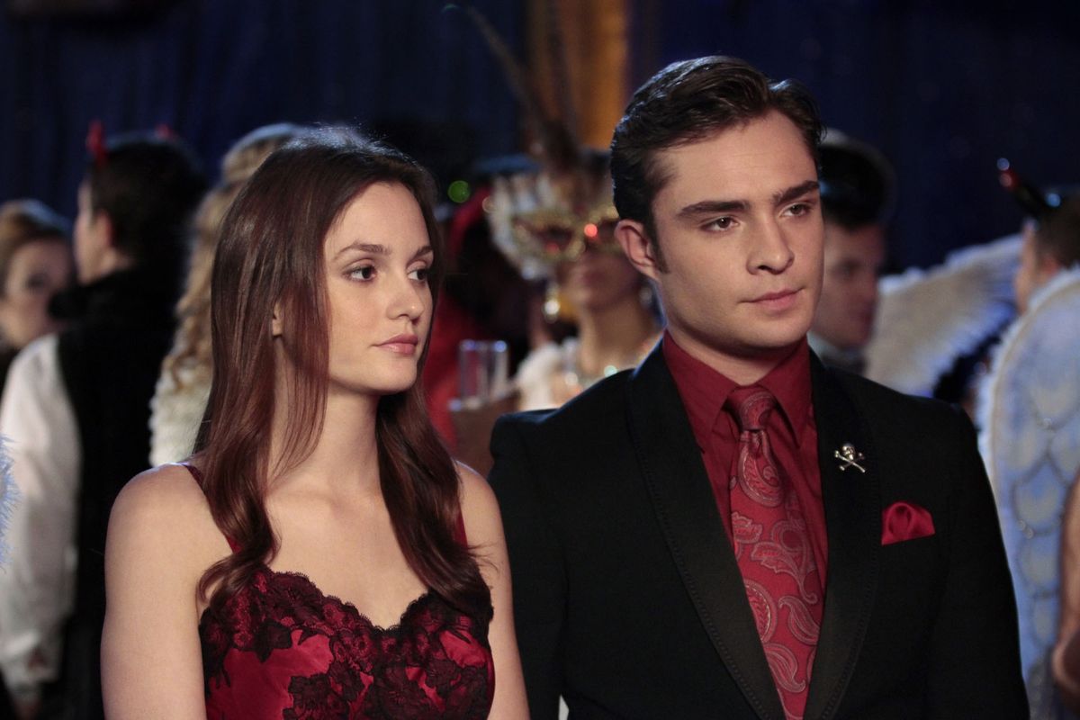 Toxikus párkapcsolatok: Leighton Meester Blair Waldorf szerepében és Ed Westwick Chuck Bassként a Gossip Girl-ben.