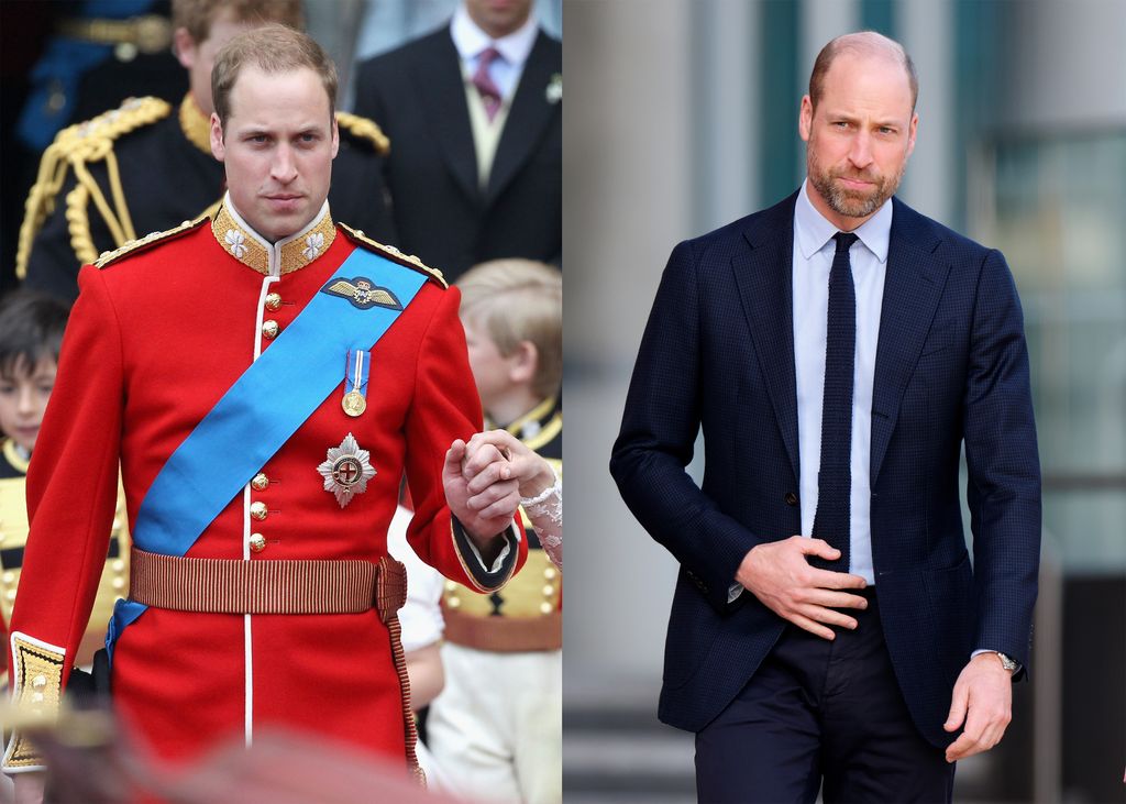 Vilmos herceg ma már szakállal hódít.