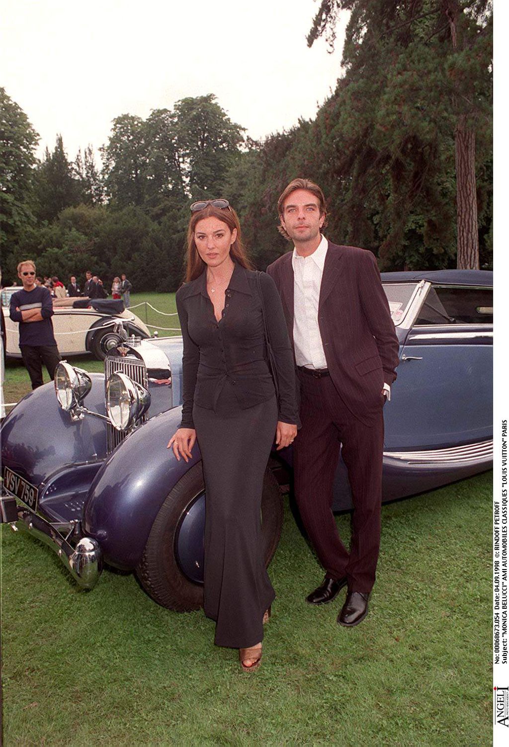 A Louis Vuitton Bagatelle Concours d'Elegance klasszikus autóversenyen 1998.

