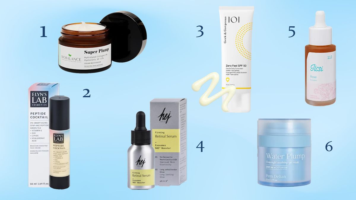 arcápolás montázs bőrfeszesítő termékekből