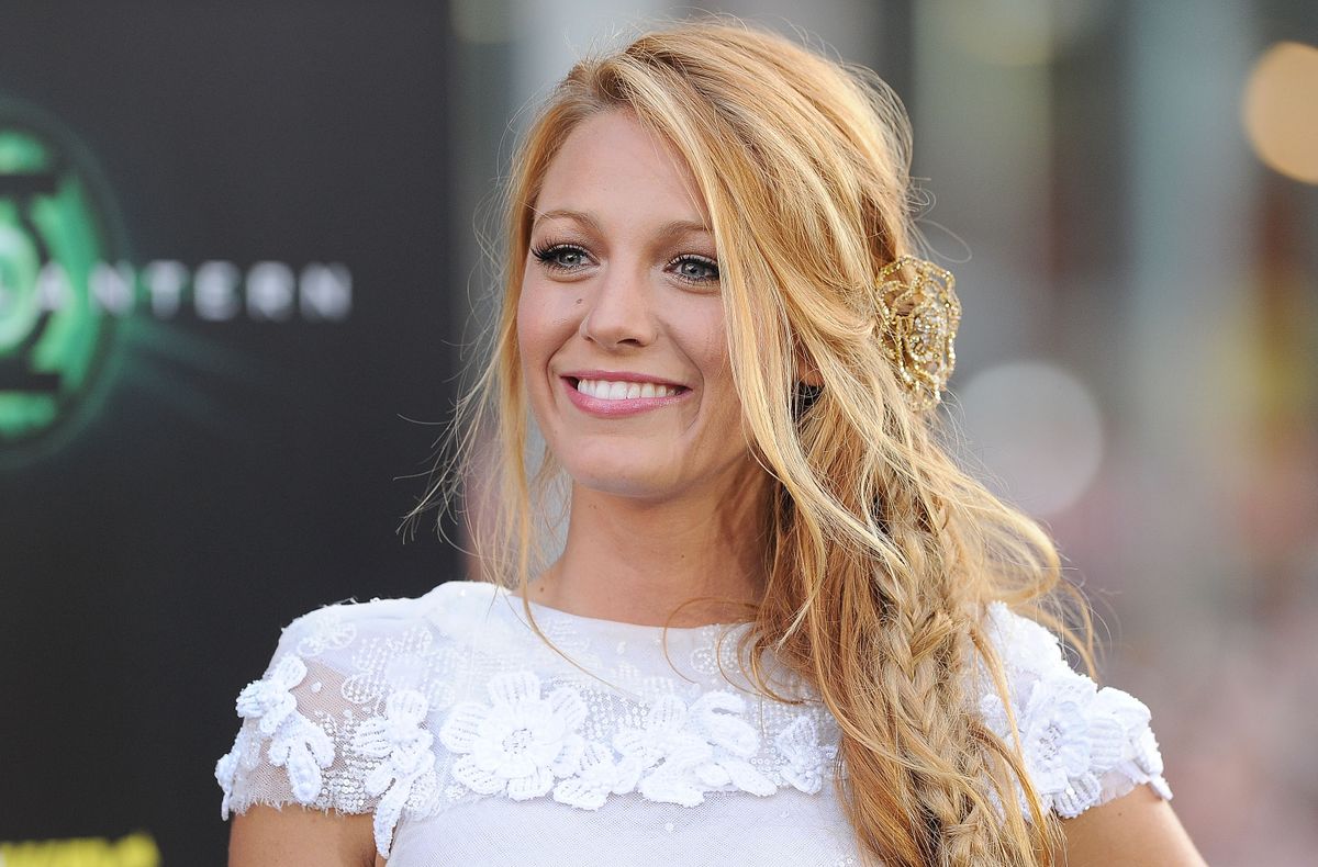 LOS ANGELES, CA - JUNE 15: Actress Blake Lively arrives at the premiere of Warner Bros. Pictures' 'Green Lantern' held at Grauman's Chinese Theatre on June 15, 2011 in Hollywood, California. (Photo by Jason Merritt/Getty Images)