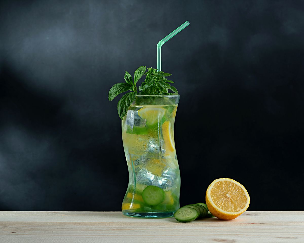 Illusztráció Skinny Spritz koktél recepthez
