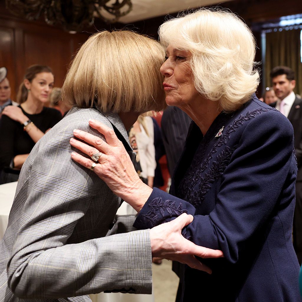 Kamilla királyné New York-i látogatása során Anna Wintourral is találkozott.