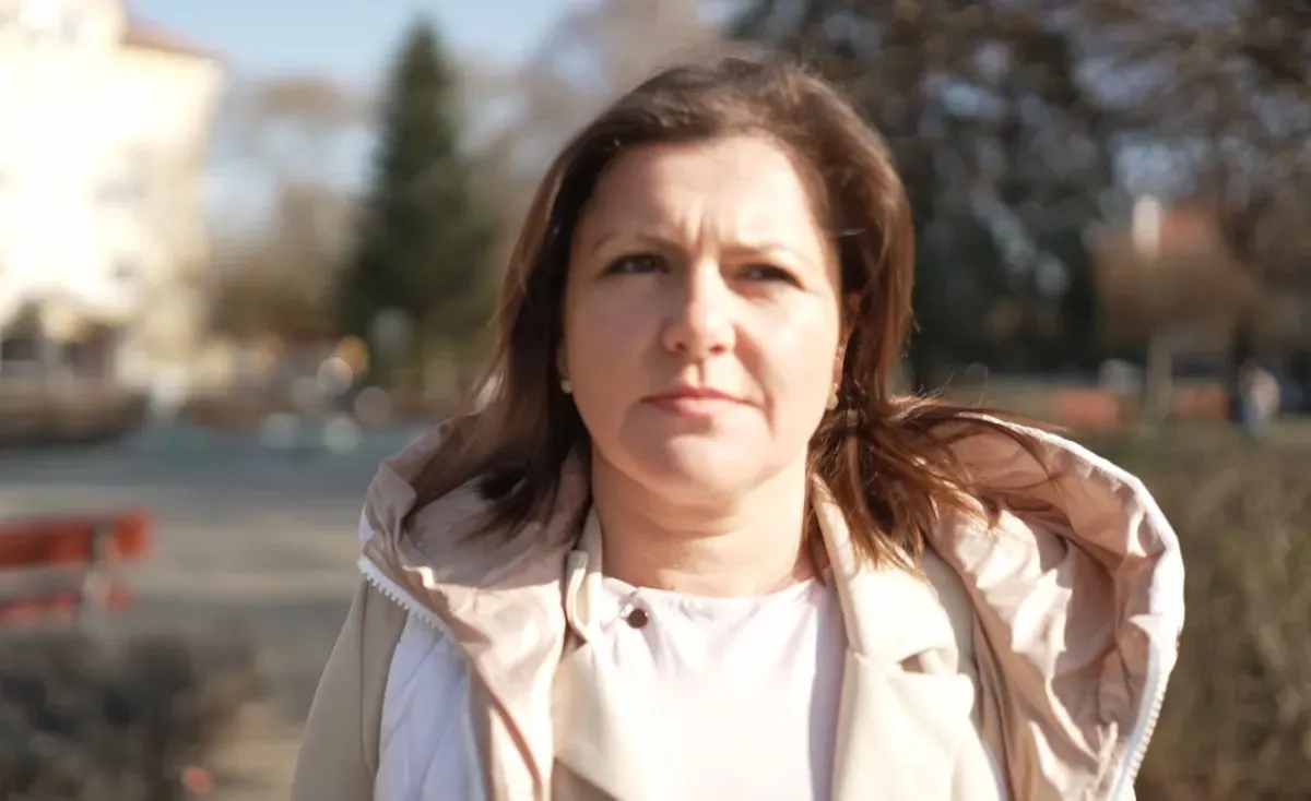 A mi történetünk szereplője, Palkó-Béres Diána a háború elől menekült Magyarországra.