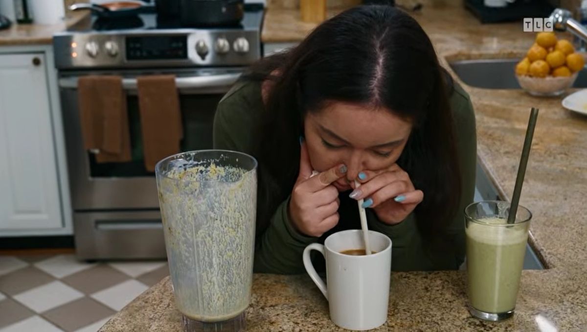 Kathryn az orrán át eszik: mindent leturmixol