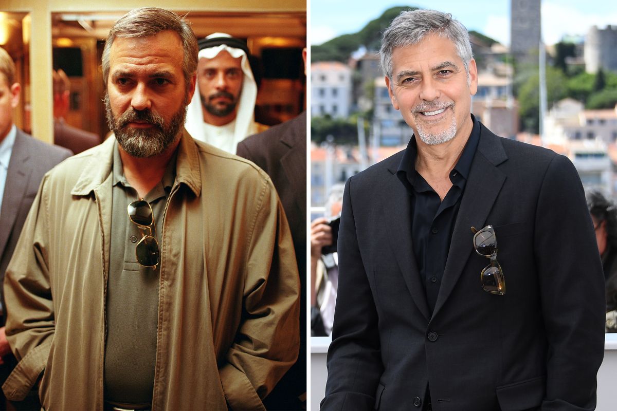 Clooney 20 kiló fölösleget gyűjtött a 2007-es Syriana című film kedvéért, hízás.