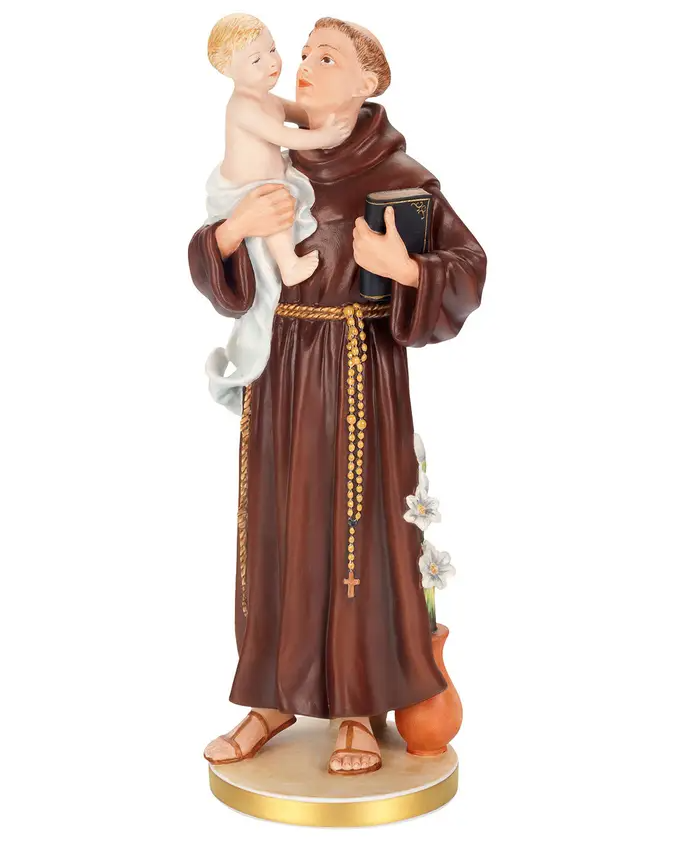 Szent Antal-figura kis Jézussal