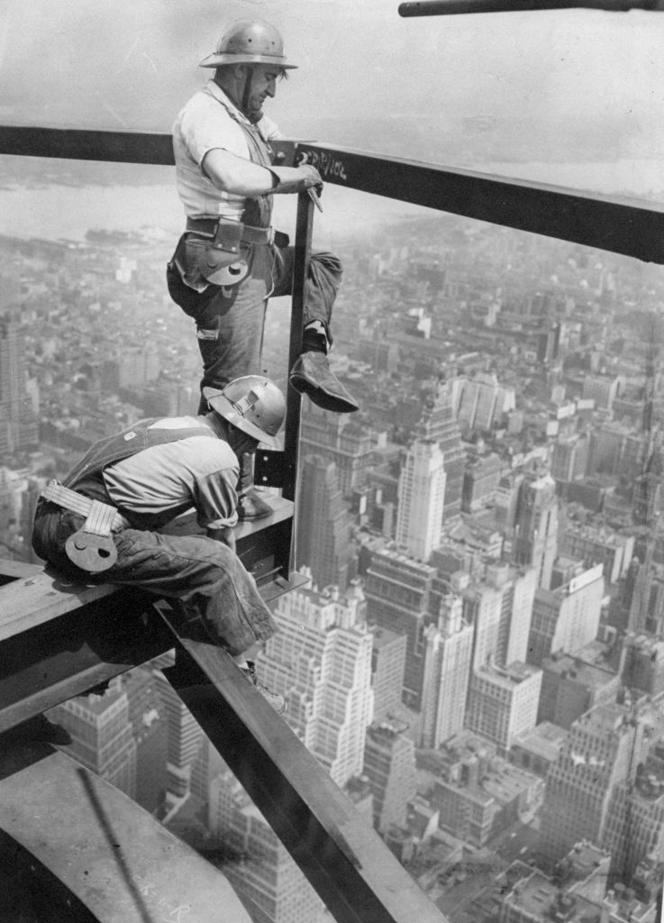 Épül az Empire State Building felhőkarcoló