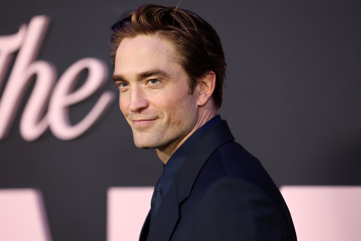 NEW YORK, NEW YORK - APRIL 02: Robert Pattinson attends the premiere of A24's "The Drama" at Regal Union Square on April 02, 2026 in New York City. (Photo by Cindy Ord/WireImage)