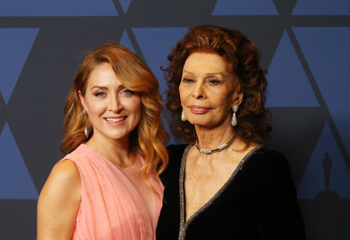 Sasha Alexander és Sophia Loren