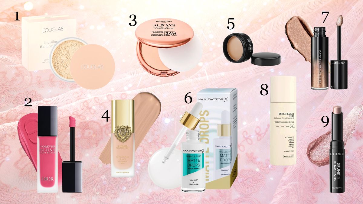 Sminktermékek a tartós smink készítéséhez