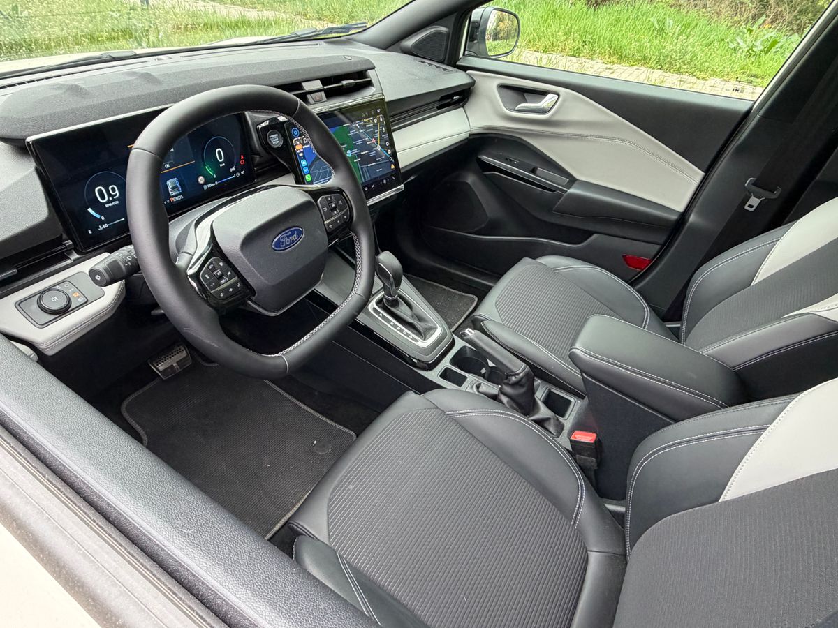 Egy fotó a Ford Puma belsejéről.