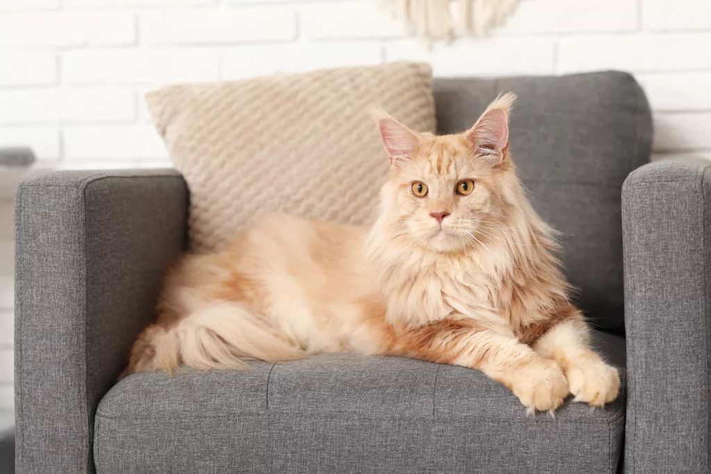 Ne ijesszen meg a nagy termetük. A maine coon cicák is nyugodt, emberbarát természetükről híresek, emellett nagyon okosak és kíváncsiak.