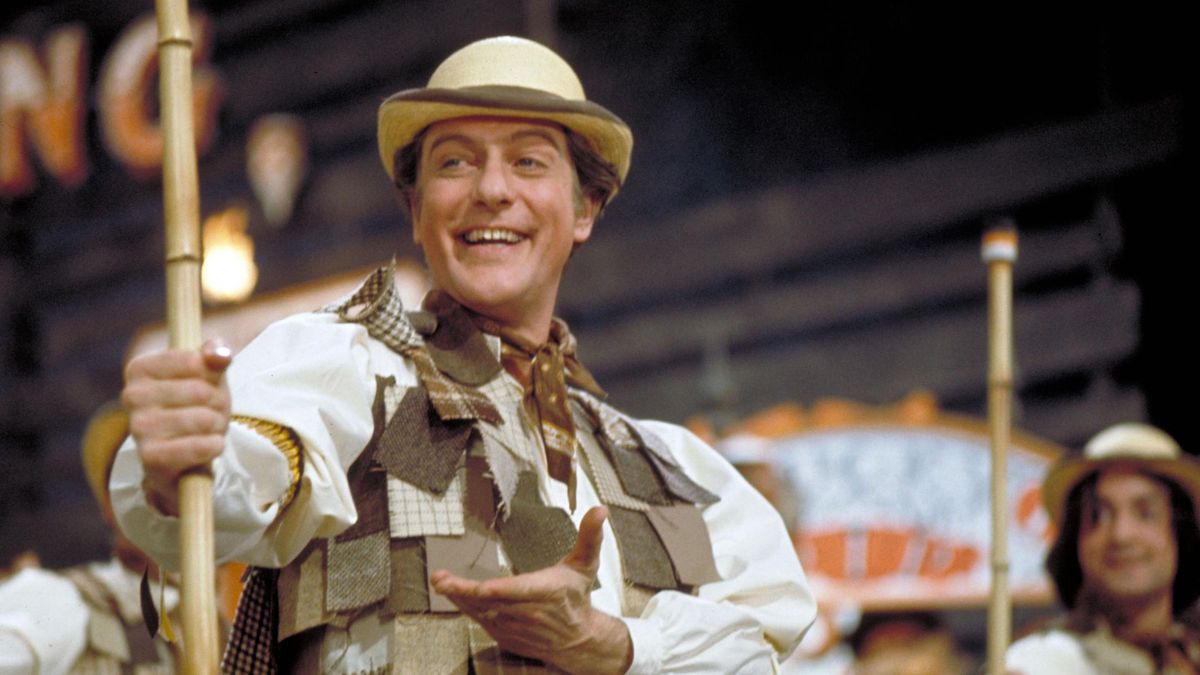 Dick Van Dyke egyik legismertebb filmszerepében, a Csiribiri-ben.  