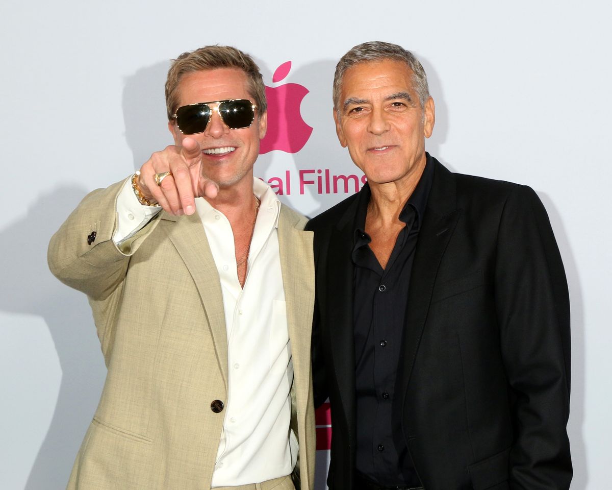 George Clooney és Brad Pitt barátsága rivalizálással kezdődött
