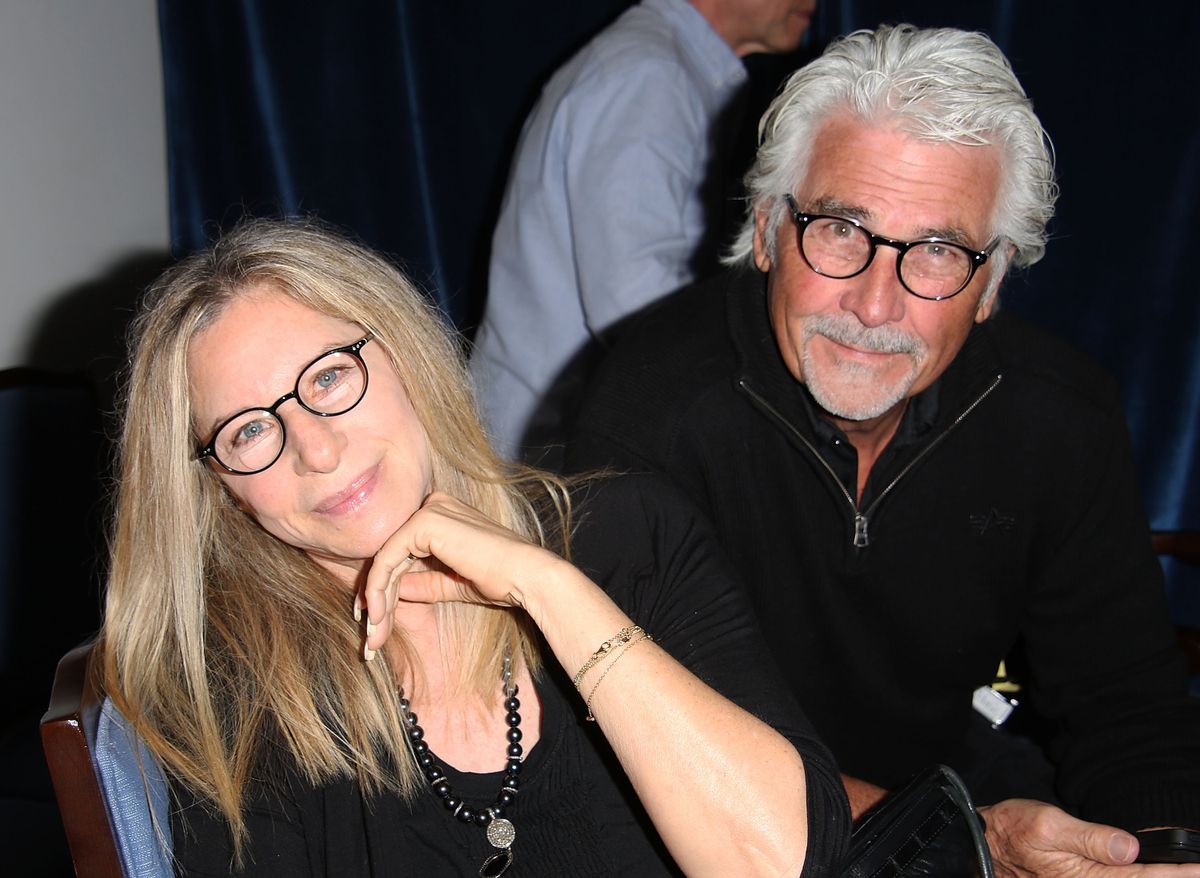 EAST HAMPTON, NY - JULY 06:  Barbra Streisand and James Brolin attend the "And So It Goes" premiere at Guild Hall on July 6, 2014 in East Hampton, New York.  (Photo by Sonia Moskowitz/Getty Images)