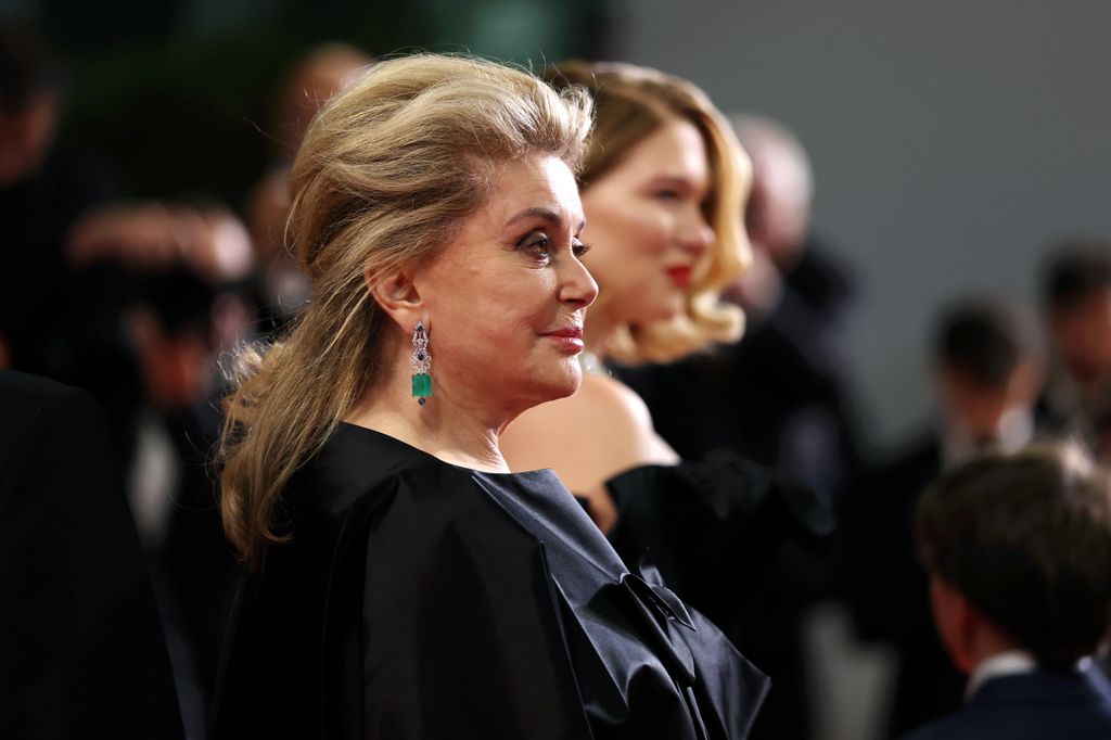 Catherine Deneuve a 2026-os Cannesi filmfesztiválon.