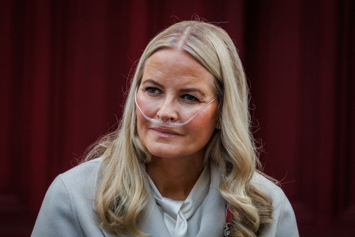 Mette-Marit tüdőbetegsége miatt már oxigénpótlásra szorul.