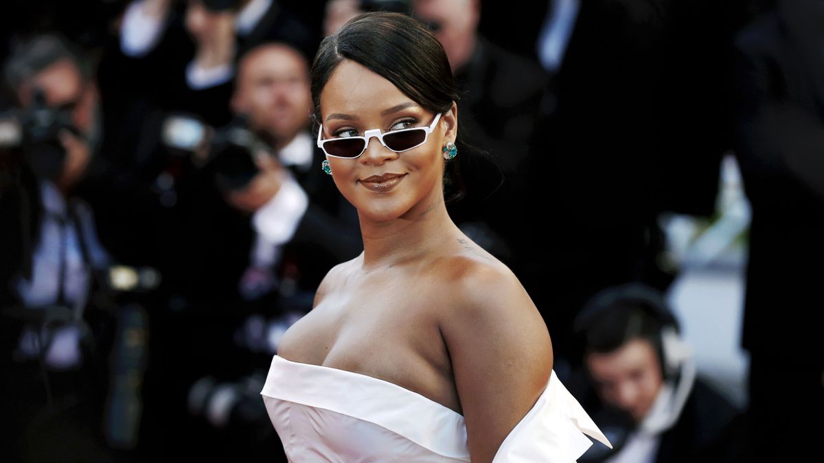 Rihanna fehérneműben pózolt Instagram-oldalán.