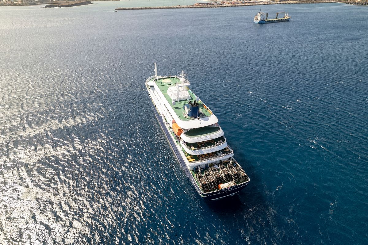 MV Hondius nevű óceánjárón hantavírus-fertőzés tört ki