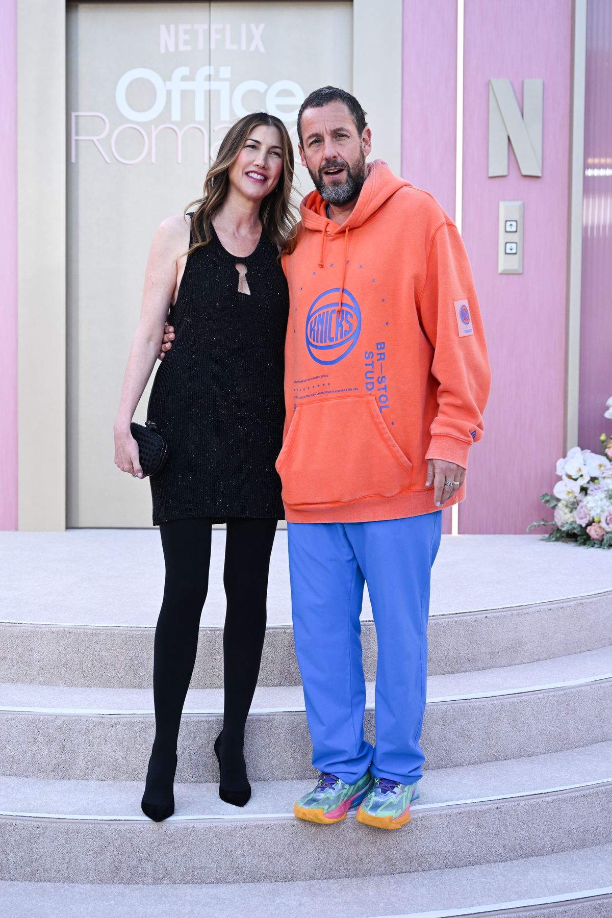 Jackie Sandler és Adam Sandler az Office Romance premierjén