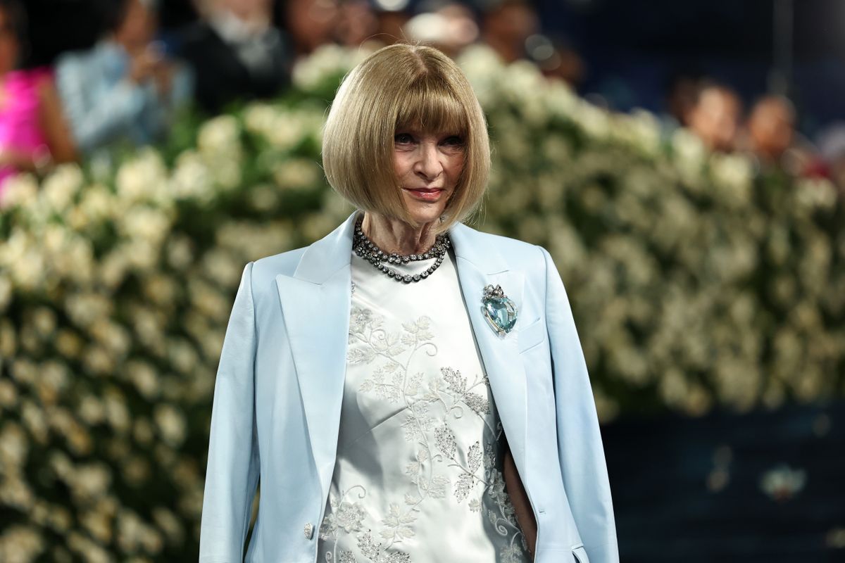 A Met-gála fővédnöke Anna Wintour.