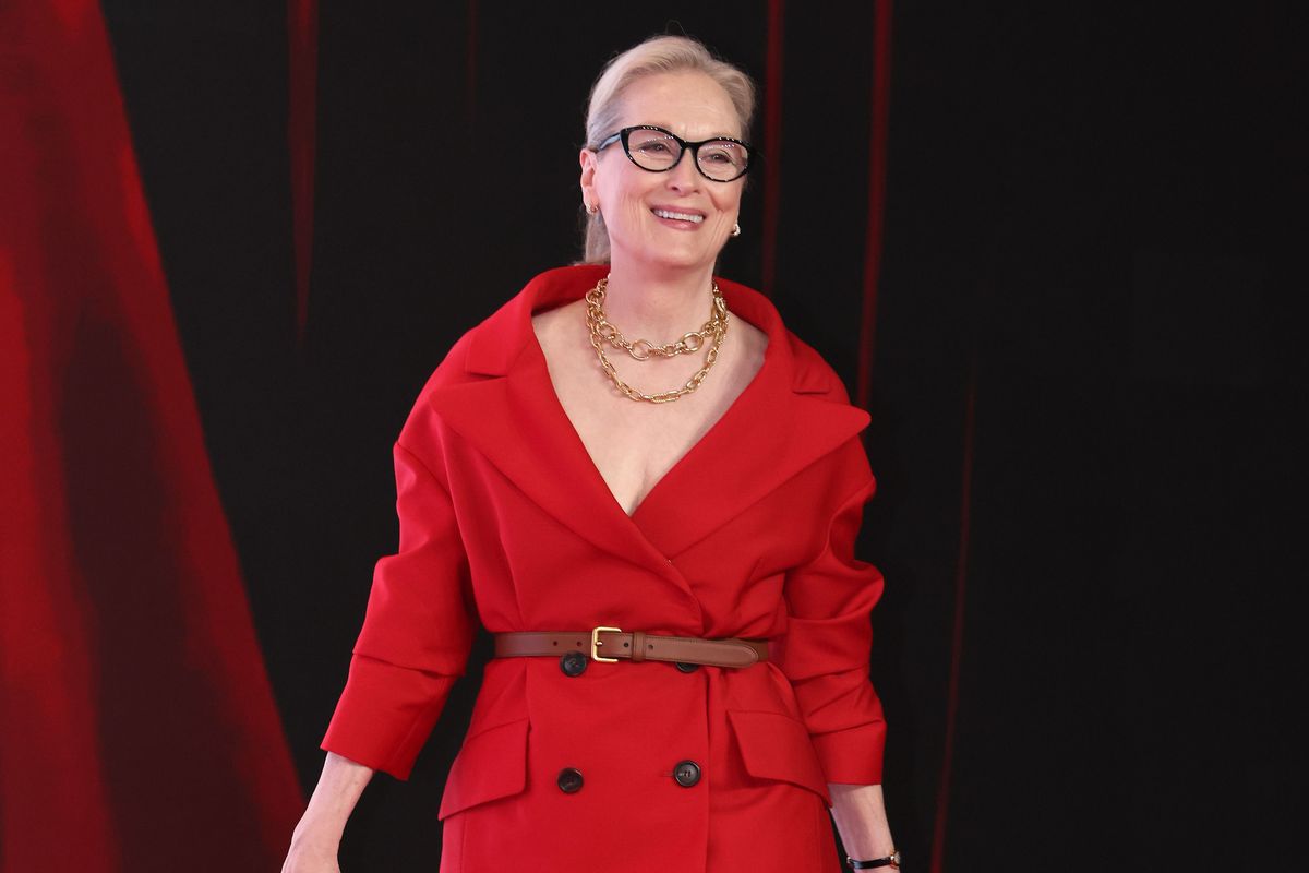 A fotón Meryl Streep látható, aki még sosem vett részt a Met-gálán.