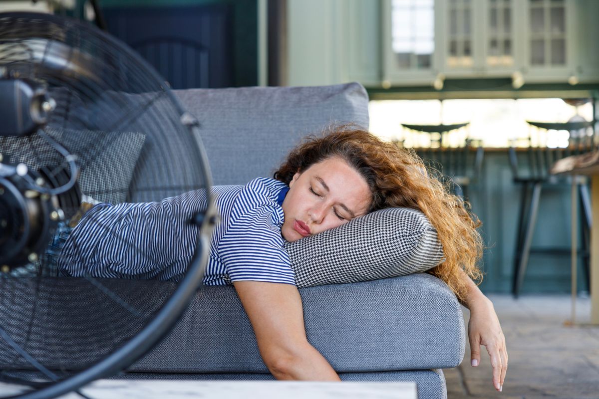 melegben aludni ventilátorral