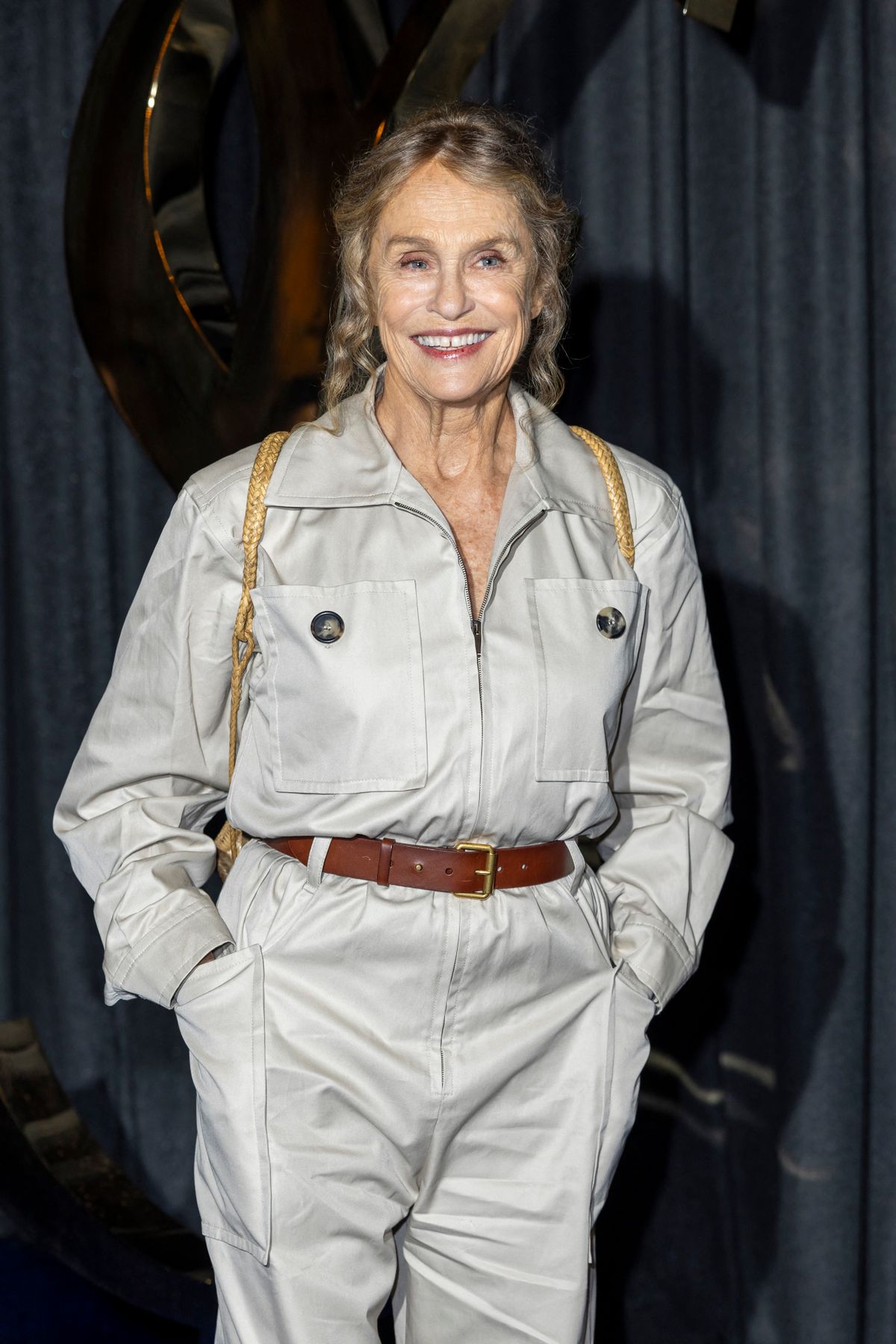 Lauren Hutton - Photo Call pour Le Défilé -Saint Laurent lors de la Fashion Week à Paris le 24 septembre 2024. © Olivier Borde /Bestimage “Photo call Saint Laurent Show during Fashion Week in Paris on September 24, 2024